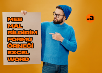 MEB mal bildirim formu örneği excel word! atalayhocapdr.com