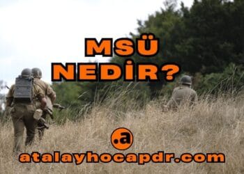 MSÜ Nedir Milli Savunma Üniversitesi Sınavına Kimler Girebilir atalayhocapdr.com